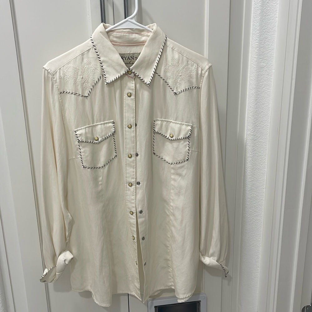 Ryan Michael Western Button Down Large